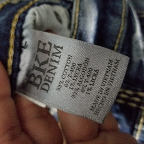 BKE DENIM | Jake straight leg stone wash jeans - Picture 7 of 8